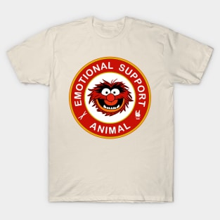 Emotional Support Animal Muppets T-Shirt